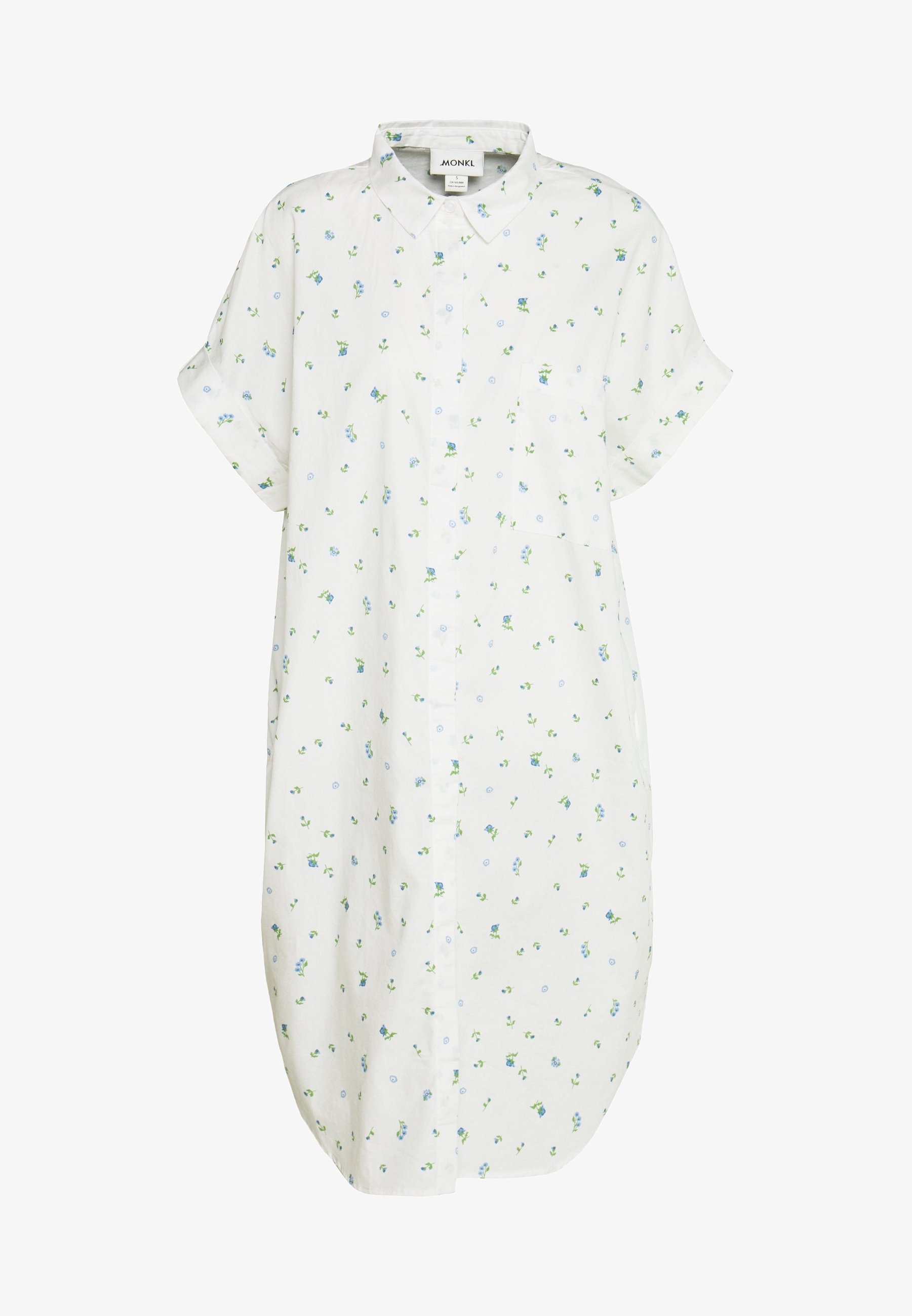 Monki Shirt dress white (Pre-owned)