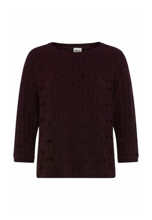 BRAX, STYLE NALA - Striktrøje - blackberry violet