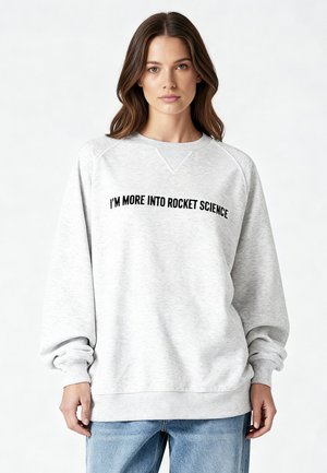 ROCKET SCIENCE EMBROIDERY SUPERHEAVY - Sweatshirt - mottled grey