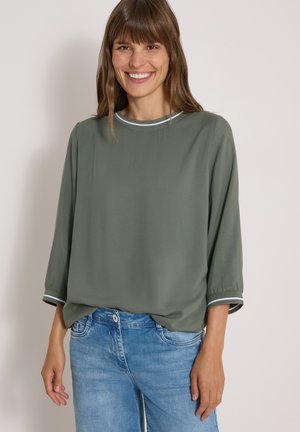 Cecil, 3/4-ARM BLUSENSHIRT - Blouse - dried olive green