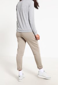 JDY Sudadera - mottled light grey