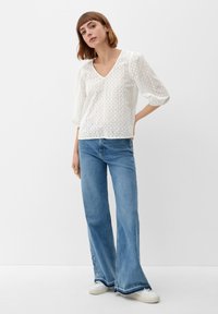 s.Oliver AUS BRODERIE ANGLAISE - Bluzka