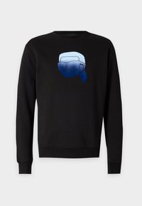 CREW NECK - Sweatshirt - black