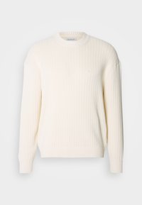 LINEAR SWEATER - Jersey de punto - ivory