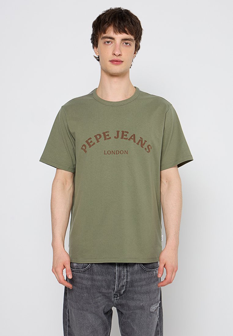 Pepe Jeans T-shirt print groen