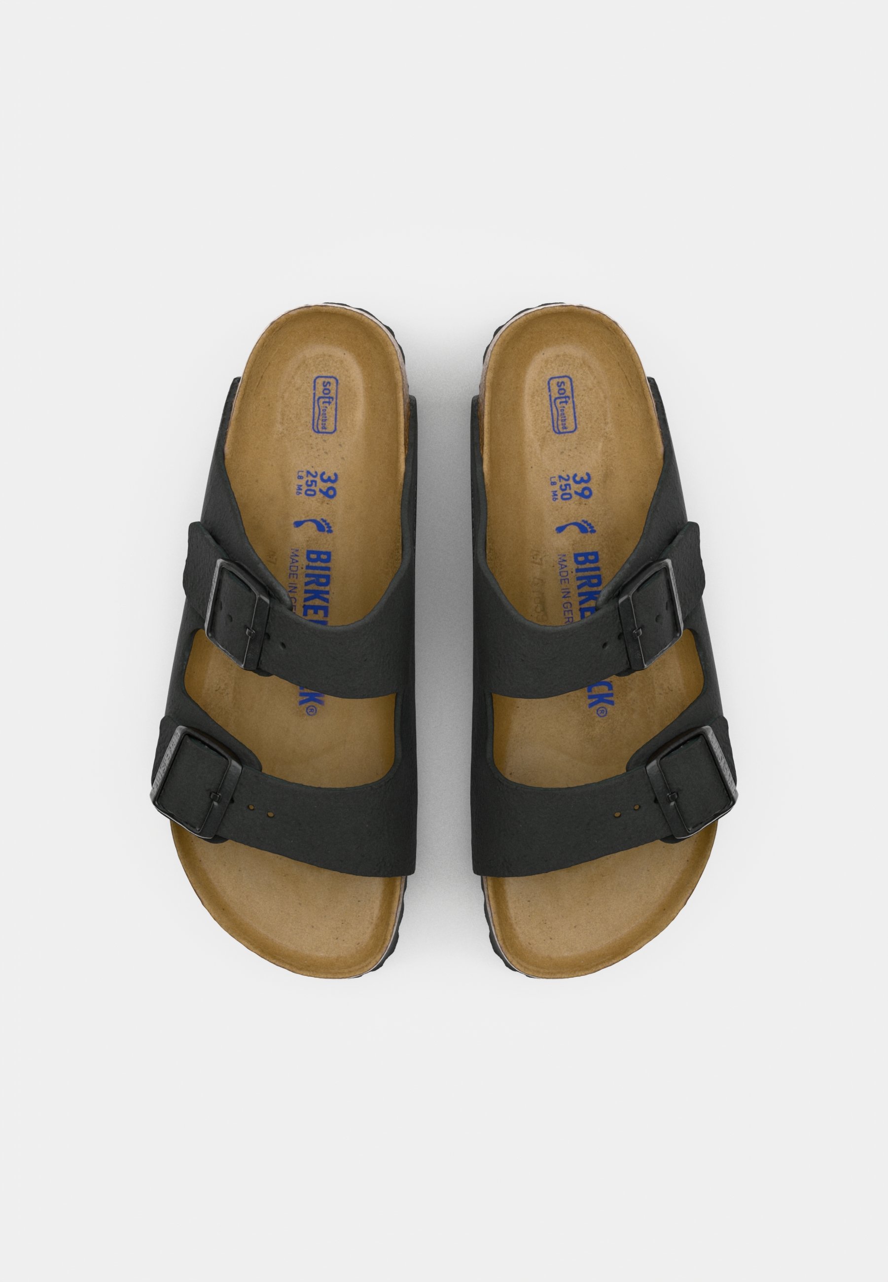 Birkenstock ZÜRICH NARROW UNISEX - Sandals - black - Zalando