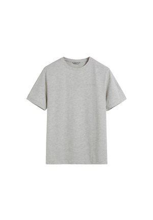 CLUB U TEE - Camiseta básica - grey melange