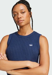 adidas Originals ADICOLOR KNITTED - Neule - night indigo