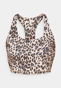 RACERBACK LONG LINE BRA - Sportski grudnjak s blagom potporom - roar whiskey