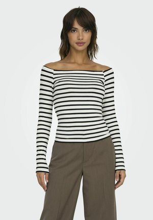 ONLLUCA BOATNECK BOX - Maglietta a manica lunga - cloud dancer