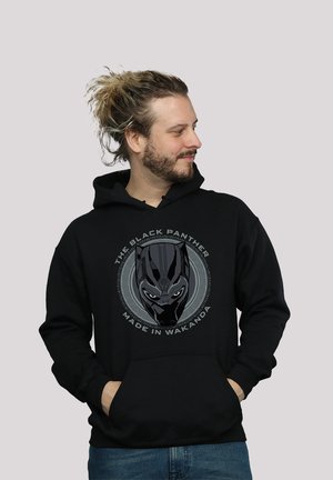 MARVEL PANTHER MADE IN WAKANDA  PREMIUM SUPERHELDEN IRON  - Hoodie - black