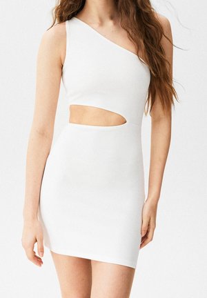 Robe fourreau - white