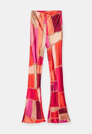 Cult Gaia STACIE PANT - Trousers - red/multi-colored