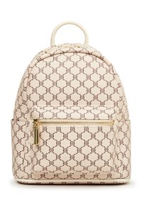 BACKPACK WITH KEYCHAIN - Rugzak - beige