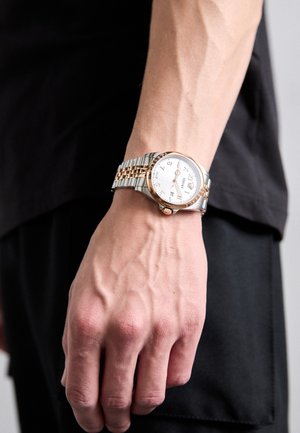 Versace ANTEO - Montre - silver-coloured/gold-coloured