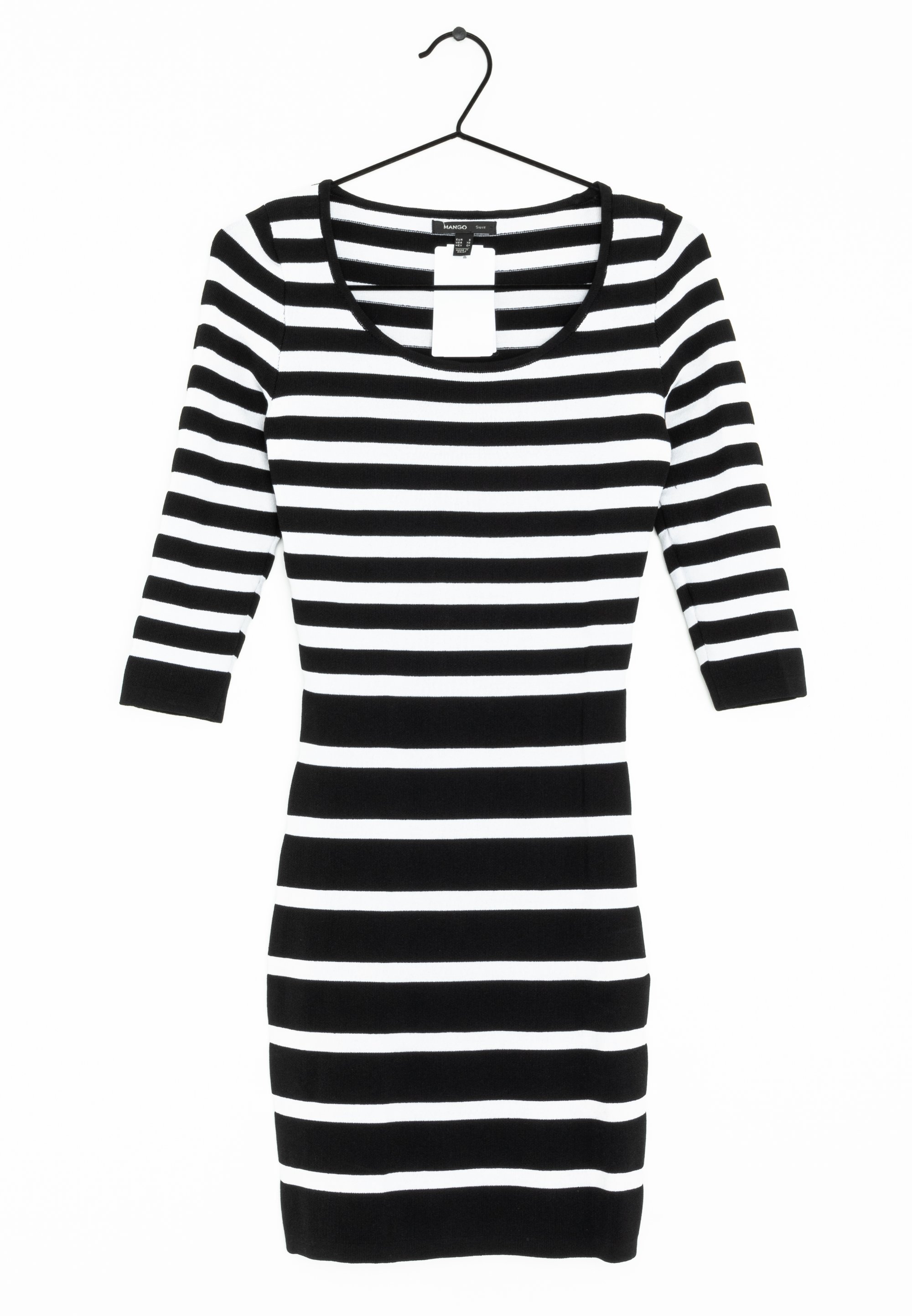 Mango Jersey dress - black - (Pre-owned) - Zalando.ie