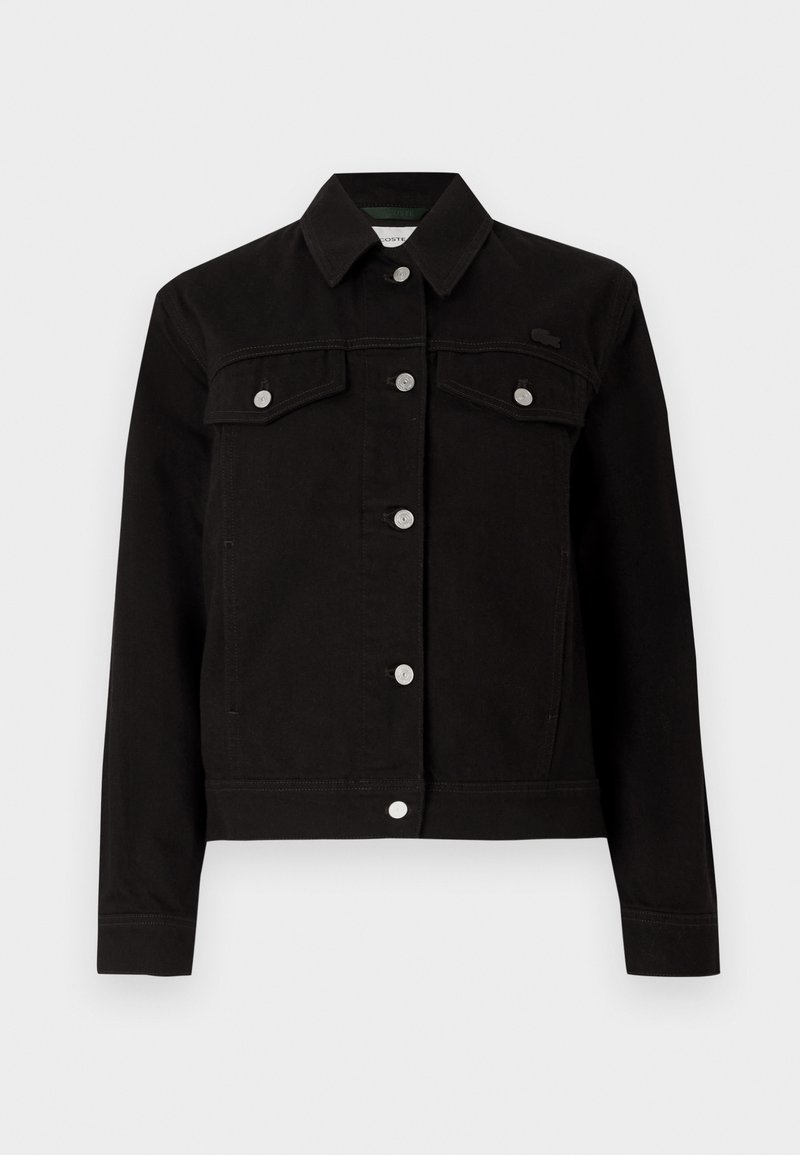 Lacoste Spijkerjas zwart