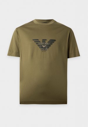 Emporio Armani, T-shirt imprimé - ivy green