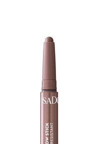 Kestävä luomiväri-sauva kimaltavassa mauve-värissä, jossa on pyöreä applikaattorikärki.