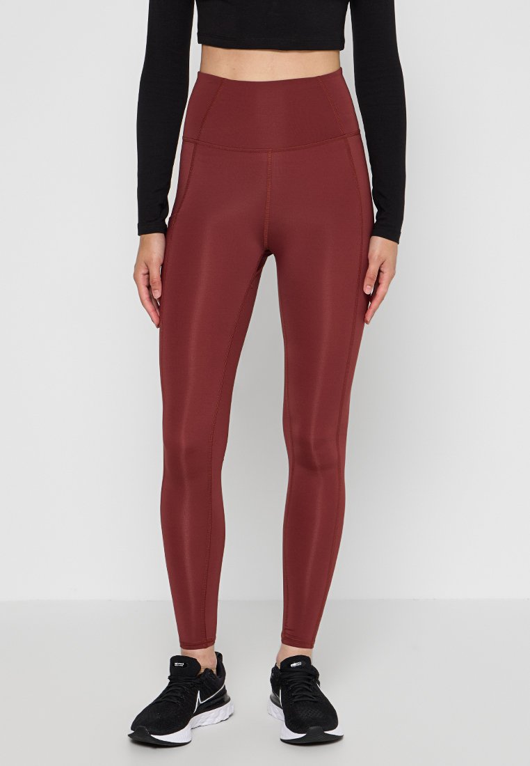 Columbia Tights bordeauxrood