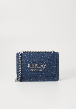 PHOENIX BOUCLE CROSSBODY - Taška cez plece - blu denim