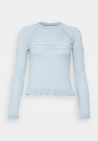 Topshop Strickpullover - light blue