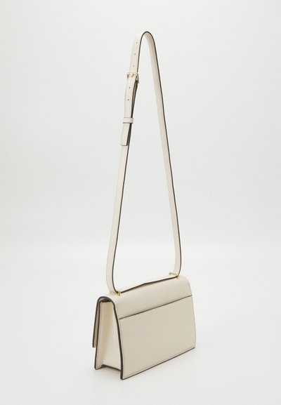 Tory Burch MILLER SHOULDER BAG - Olkalaukku - light cream