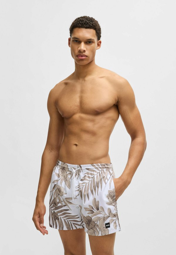 PIRANHA - Swimming shorts - natural two