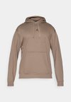 Hoodie - olive grey/black