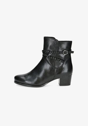 Kovbojské/motorkářské kotníkové boty - black