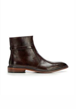 Kotníkové boty - dark brown