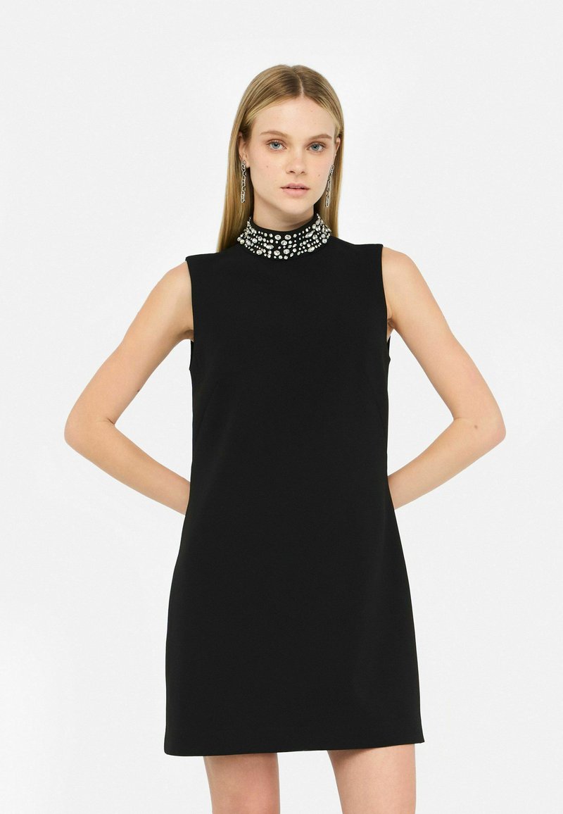 LIU JO WITH GEMSTONES - Vestito elegante - black