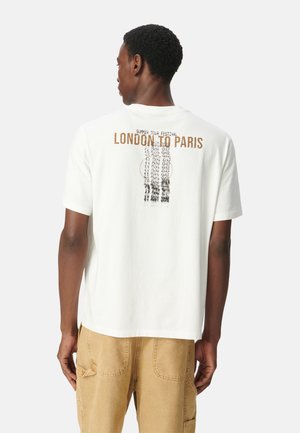 MAXI VISUAL BACK - T-Shirt print - white