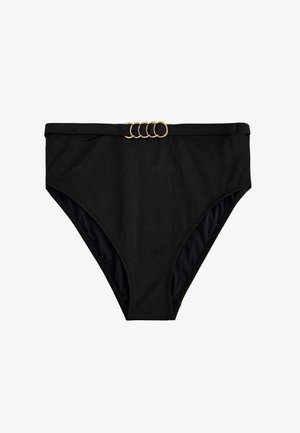 Koton, HIGH RISE BIKINI BOTTOM. - Bikinibroekje - black