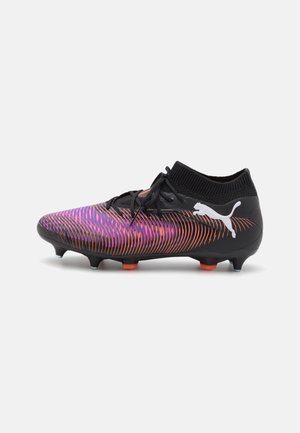 FUTURE 8 PRO MXSG - Screw-in stud football boots - black/white/glowing red