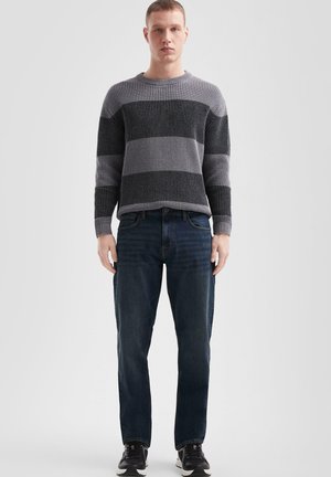 Jeans Straight Leg - blau
