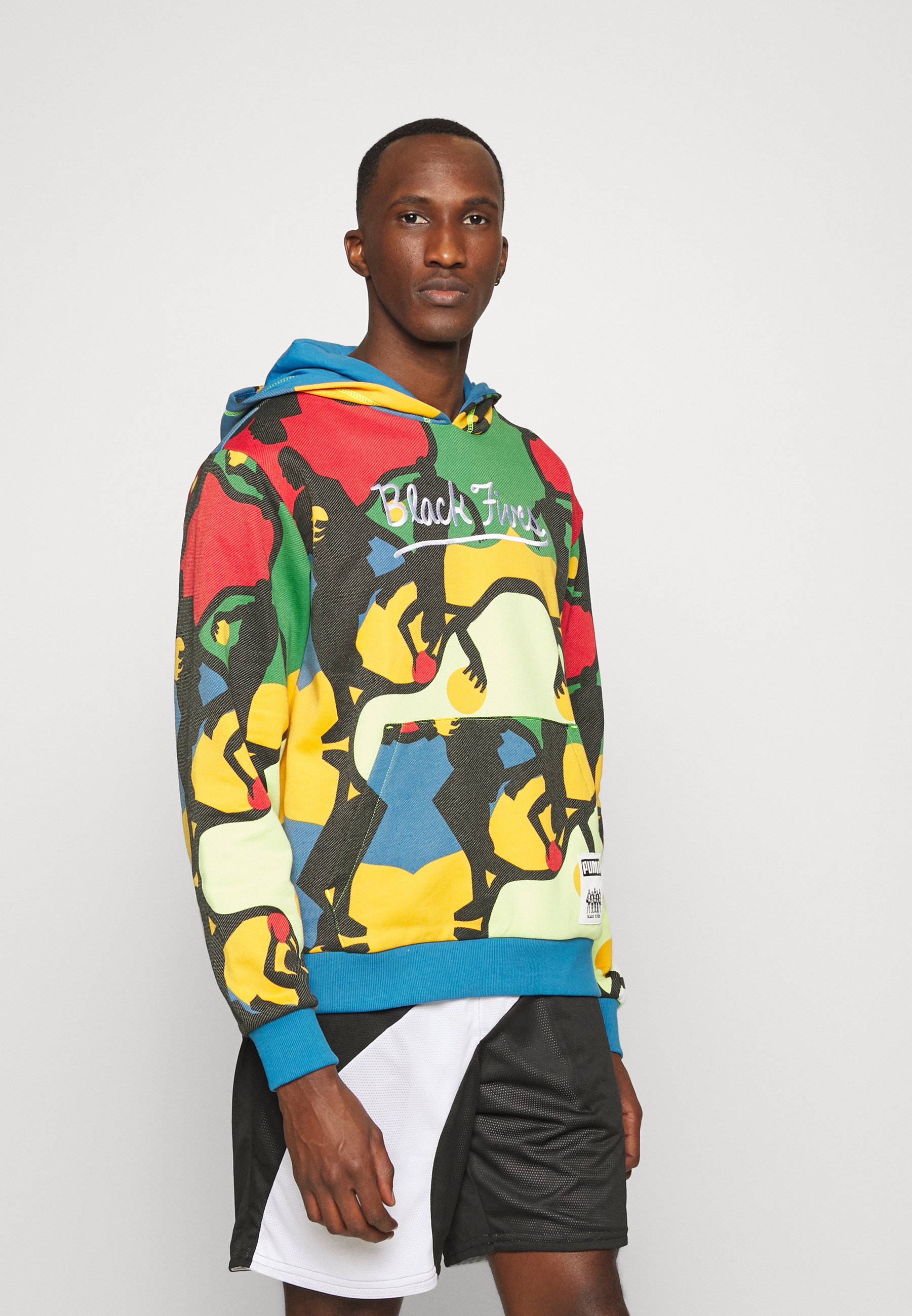 Puma HARLEM HOODIE - Hanorac - yellow 