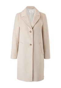 s.Oliver MIT REVERSKRAGEN - Mantel - beige melange