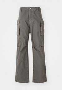 BAGGY FIT UNISEX - Cargobukse - stoned grey