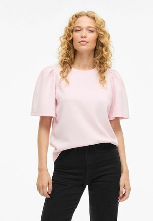 MIT KURZEN ÄRMELN VISANDY RUNDH - T-shirt basique - cherry blossom