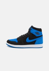 Unselected, black/royal blue/white