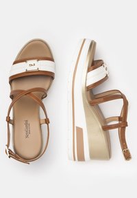 NeroGiardini Wedge sandals - cognac