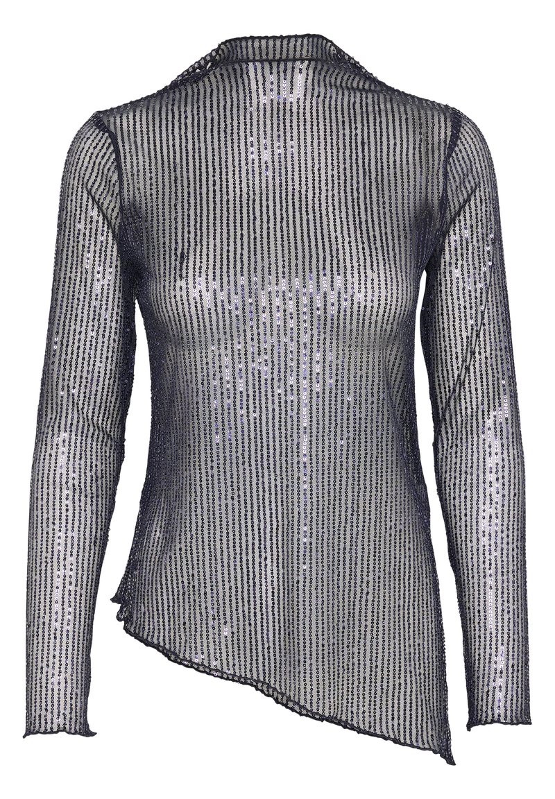 culture Blouse donkerblauw