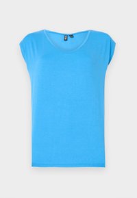 PCBILLO TEE SOLID - T-shirts - azure blue