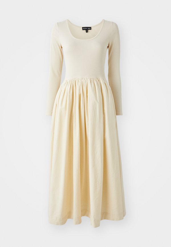 DARLING FITTED MIDI DRESS - Day dress - cream4