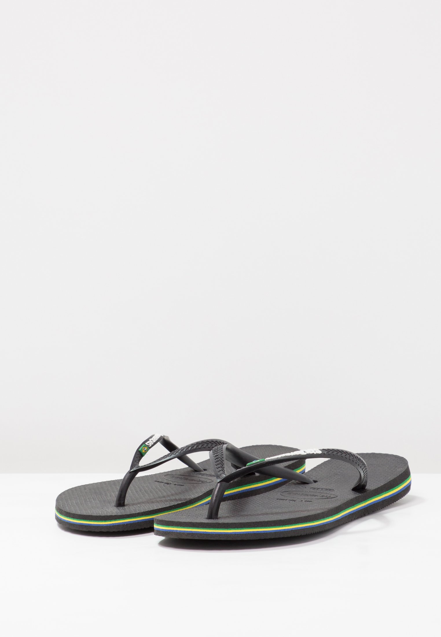 Havaianas SLIM BRASIL LOGO Badesko black Zalando.no Havaianas SLIM BRASIL LOGO Badesko black Zalando.no