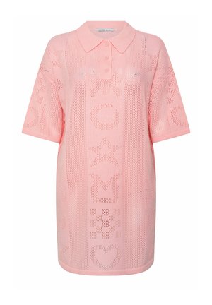 Yours Clothing, WOMEN'S JUMPER DRESSES - Jumper dress - baby pink