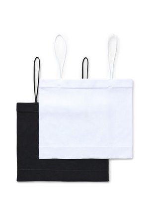 PACK OF 2 SEAMLESS - Top - 1x Black, 1x White