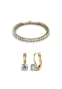 MYC Paris PARURE ROUND VENUS SET  - Ohrringe - doré cristal
