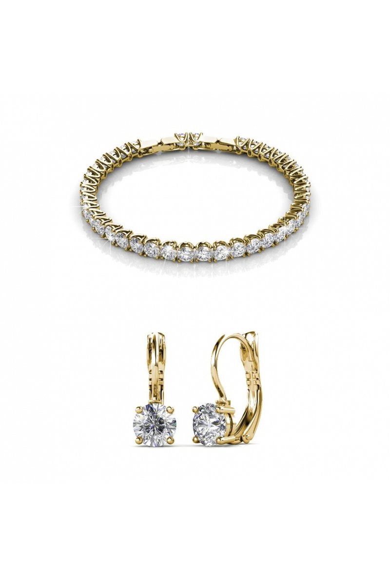 MYC Paris PARURE ROUND VENUS SET  - Ohrringe - doré cristal